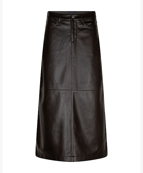 Red Button rok SRB5078 Aline faux leather - Espresso