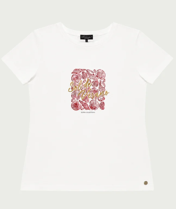Elvira t-shirt Verano - Offwhite