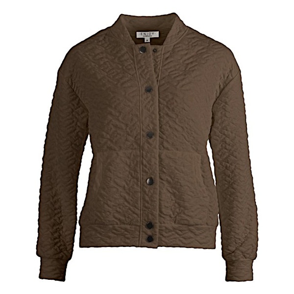 Enjoy jas 183333 - Donkerbruin Enjoy jas 183333 - Donkerbruin