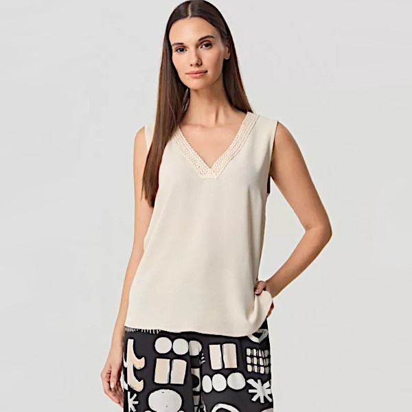 Batida top 2460 - Cream