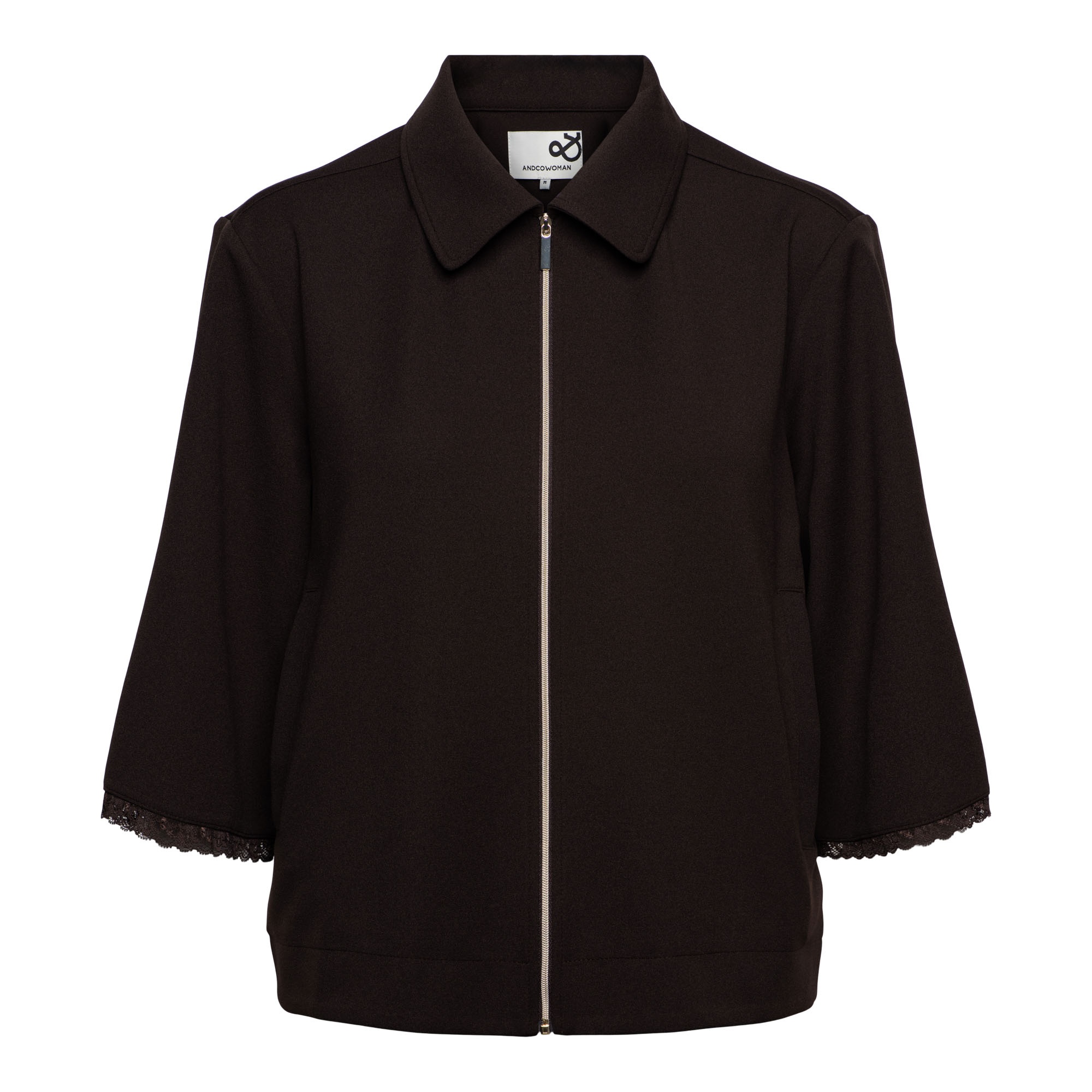&Co Women jasje Ginni - Dark chocolate