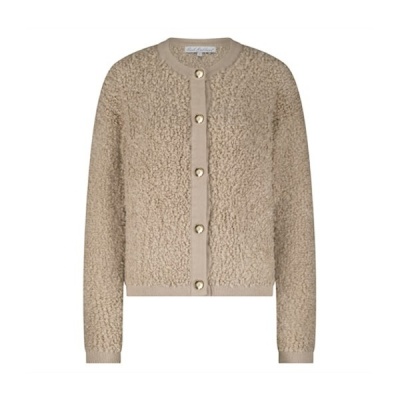 Foto van Red Button jasje SRB4702 Jacket Knit Boule - Latte