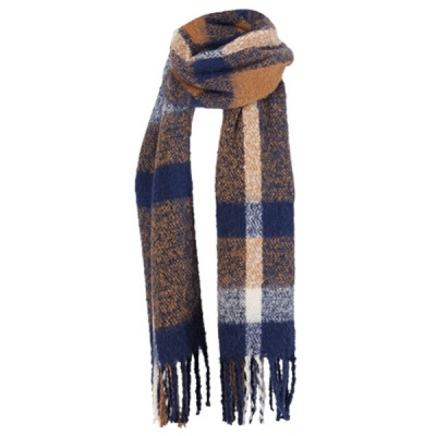 Foto van Sarlini sjaal 00088 - Multi dark camel