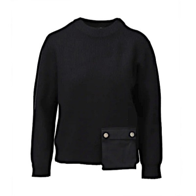 K-design trui B842 - Black Foto van K-design trui B842 - Black