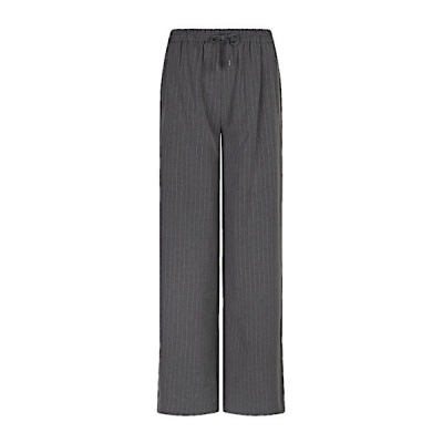Esqualo broek F25-10548 Grey Melange pinstripe Foto van Esqualo broek F25-10548 Grey Melange pinstripe