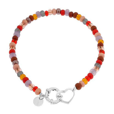 Foto van Label Kiki armband Heartbeat - silver