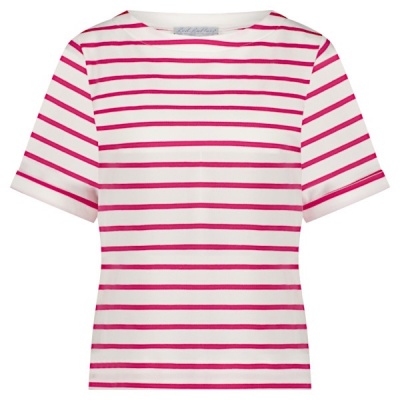 Foto van Red Button top SRB4528 Terry - Raspberry