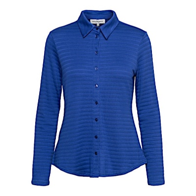 &Co Women blouse Lotte - Iris Foto van &Co Women blouse Lotte - Iris