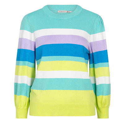 Foto van Esqualo sweater SP24-07024 - Pool Blue