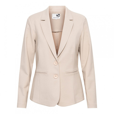 Foto van &Co Women blazer Phileine comfort twill - Sand