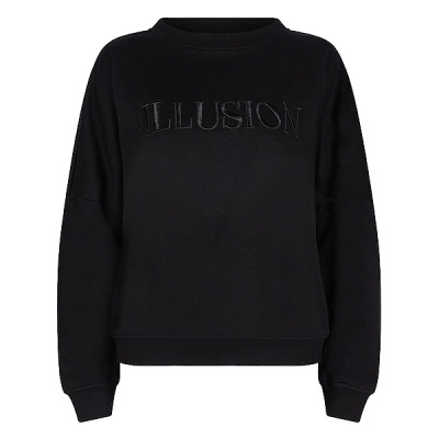 Esqualo sweater W23-05711 - Black