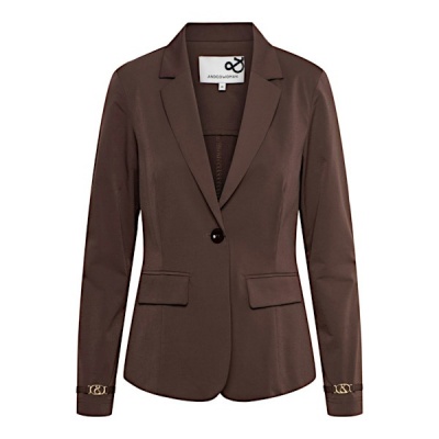 Foto van &Co Women blazer Presley travel - Chocolate