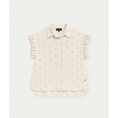 Foto van Elvira blouse Emma - Sand dots