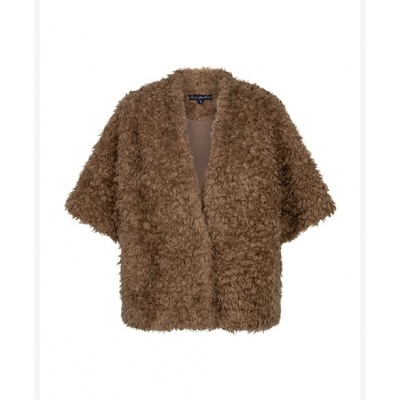 Foto van Red Button vest SRB5065 Freddie fake fur - Cafe Noir