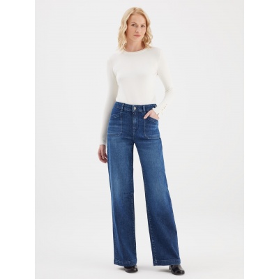 Foto van COJ Denim broek Mira - Dark Blue