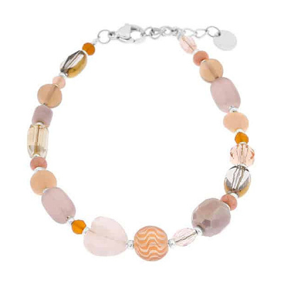 Foto van Label Kiki armband Rose Blossem - silver