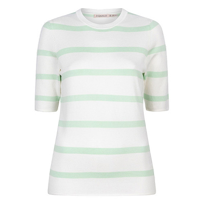 Esqualo sweater SP24-07025 - Pistache Foto van Esqualo sweater SP24-07025 - Pistache