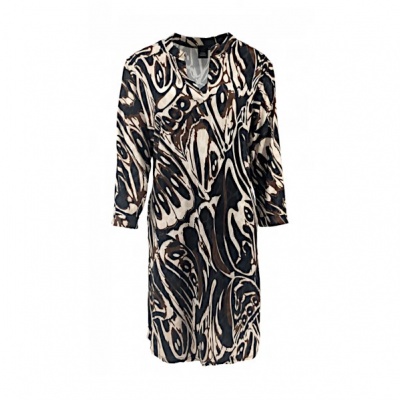 Fos Amsterdam jurk Andrien Vlinder - Zwart Foto van Fos Amsterdam jurk Andrien Vlinder - Zwart