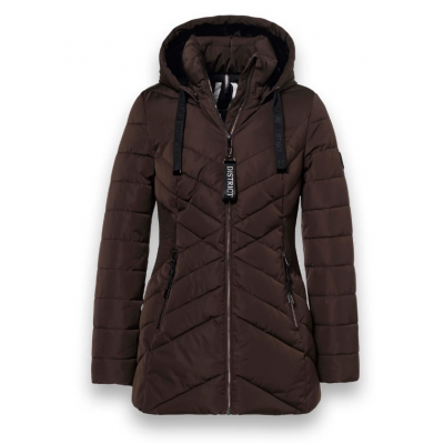 Foto van District jas Candy - Dark Brown