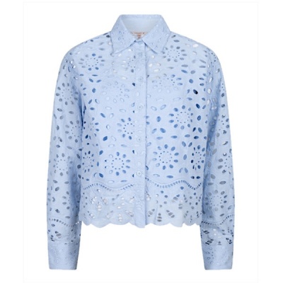 Foto van Esqualo blouse SP25-28000 - Sky Blue