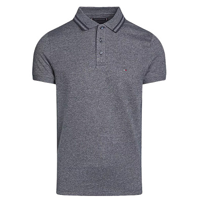 Foto van Tommy Hilfiger poloshirt 34755 - Desert Sky/White