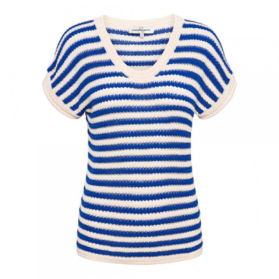 Foto van &Co Women top Bonita - Cobalt