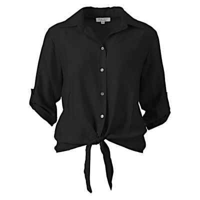 Foto van Enjoy blouse 503105 - Zwart