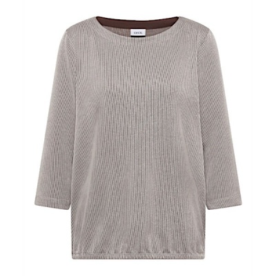 Foto van Cecil t-shirt 324037 - Macchiato Brown