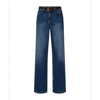 Foto van Red Button jeans SRB4991 Colette & belt - Darkstone