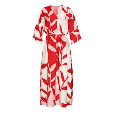 Foto van Smashed Lemon jurk 26004 - Red/Pink