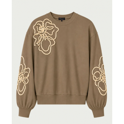 Foto van Elvira sweater Liora - Cappuccino