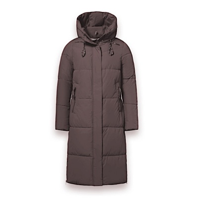 District jas Dumbbell - Plum truffle Foto van District jas Dumbbell - Plum truffle
