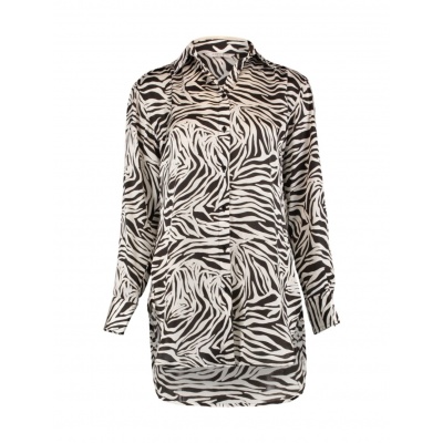 Foto van Bos Women blouse Fa44y-Espresso