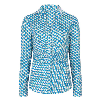 Esqualo blouse SP24-30010 - Print Foto van Esqualo blouse SP24-30010 - Print