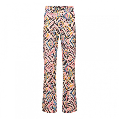 Foto van &Co Women broek Tamara multi ikat - Flamingo