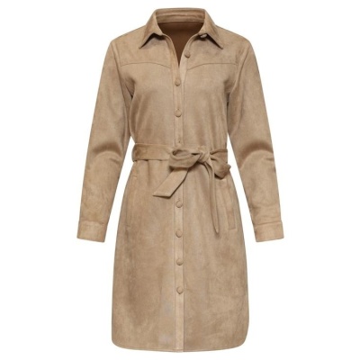 Foto van Smashed Lemon jurk 26568 - Taupe