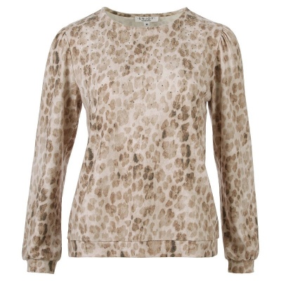 Enjoy sweater 183670 - L.Taupe Foto van Enjoy sweater 183670 - L.Taupe