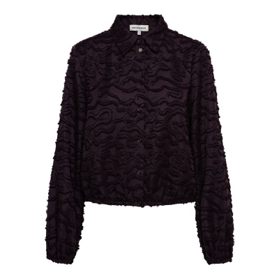 Foto van &Co Women blouse Wendelien - Deep Plum