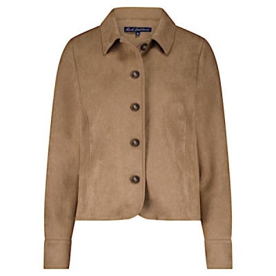 Red Button jasje SRB4698 Jacket Faux suede - Almond Foto van Red Button jasje SRB4698 Jacket Faux suede - Almond