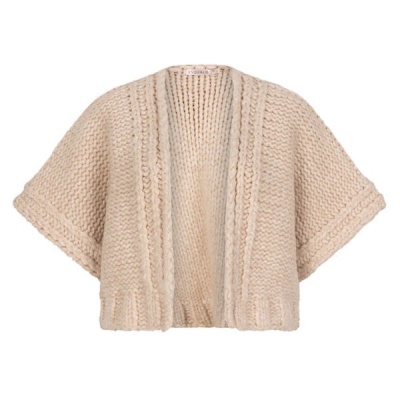 Esqualo vest F25-07500 - Sand Melange Foto van Esqualo vest F25-07500 - Sand Melange