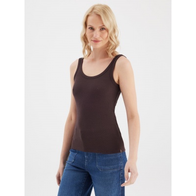 Foto van COJ Denim top Olivia - Chocolate Plum