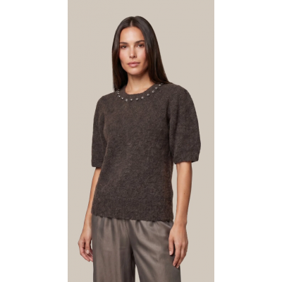Foto van G-Maxx sweater Eilean - Dark Earth