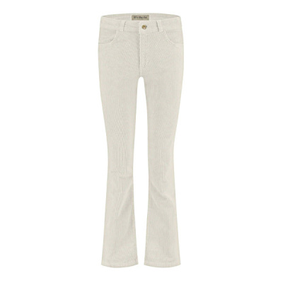Foto van Para Mi broek Jade Vintage Corduroy - Offwhite