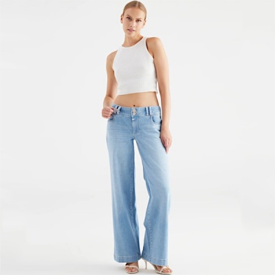 Foto van COJ Denim Carlotta - Light Blue
