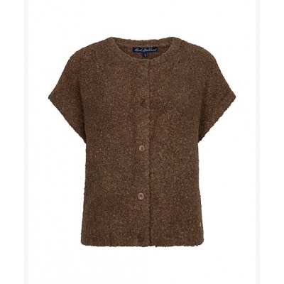 Foto van Red Button vest SRB5074 Knit boucle - Mud