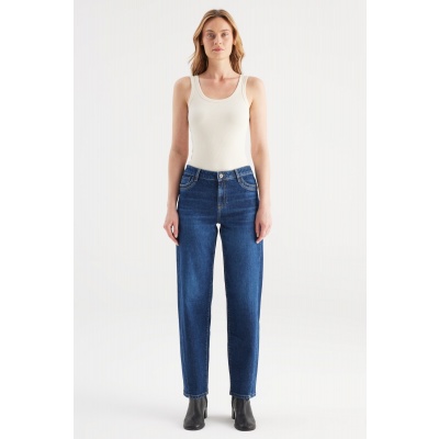 Foto van COJ Denim broek Beth - Dark Blue