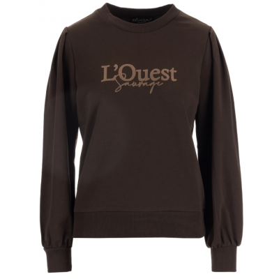 Foto van Elvira sweater L'Quest - Dark Coffee