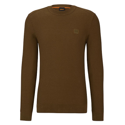 Foto van Hugo Boss trui Anion - Open Green