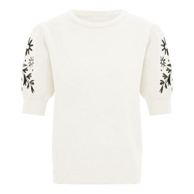 Foto van Bos Women trui 2L761 - Offwhite