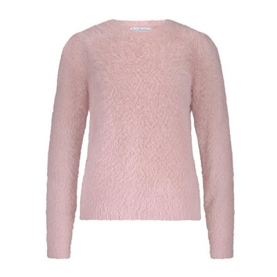 Foto van Red Button trui SRB4640 Fuzzy Puff sleeve - Pink